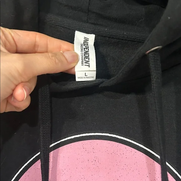 Lord Huron Sunset Pullover Hoodie Black 2022 Tour Adult large. Like new - Picture 3 of 3